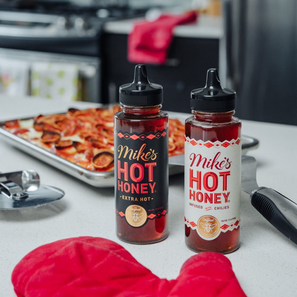 extra hot honey bottle
